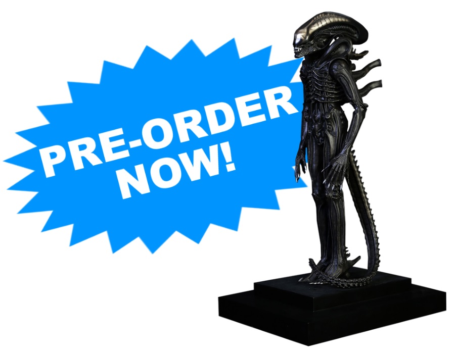 【高品質得価】Gigers Alien Maquette CoolProps クールプロップス ギーガーエイリアン樹脂模型限定版 高さ86ｃｍ 1:3スケール F12 エイリアン