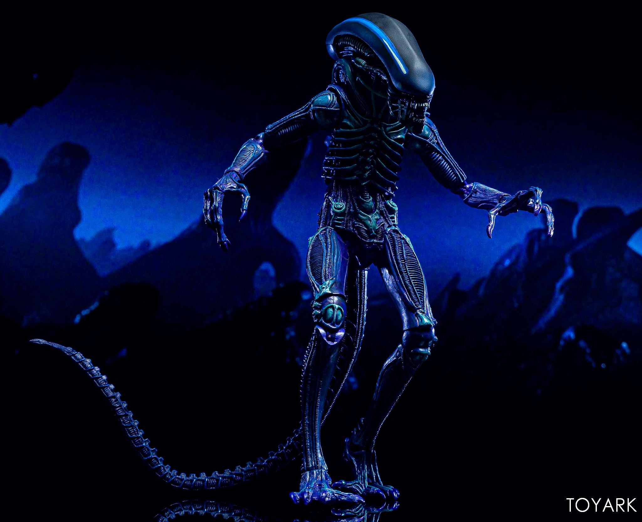 ToyArk – NECA Purple Alien Photo Shoot and Review. | HIDEOUS PLASTIC